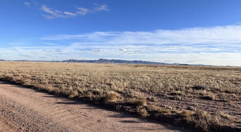 Unrestricted Oversized Corner Lot South of HWY 60 - 1.42 Acres- Good Road