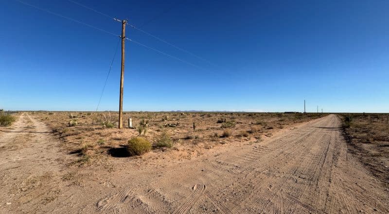 5 Acre Corner Lot - Great Road - Power - Adjacent 10 Acres Also Available